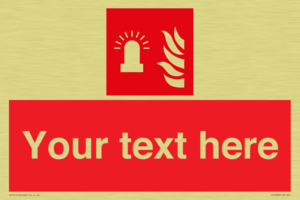 Custom Fire: Fire alarm flashing light